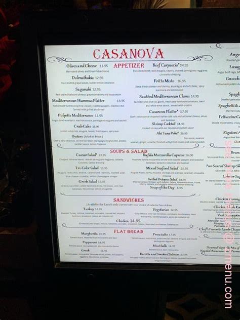 casanova las vegas reviews|casanova las vegas dinner menu.